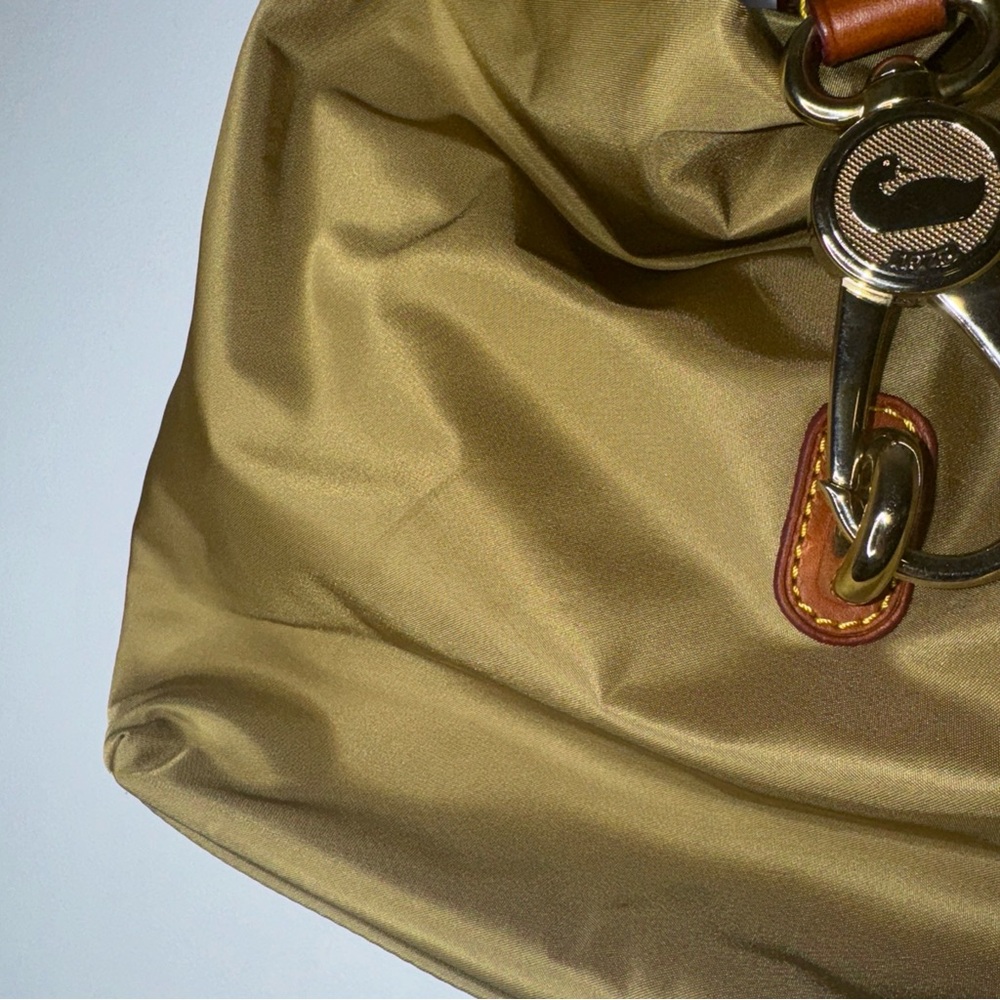 DOONEY & BOURKE Belvedere Nylon with Leather‎ Trims Hobo Shoulder Bag - Picture 4 of 14